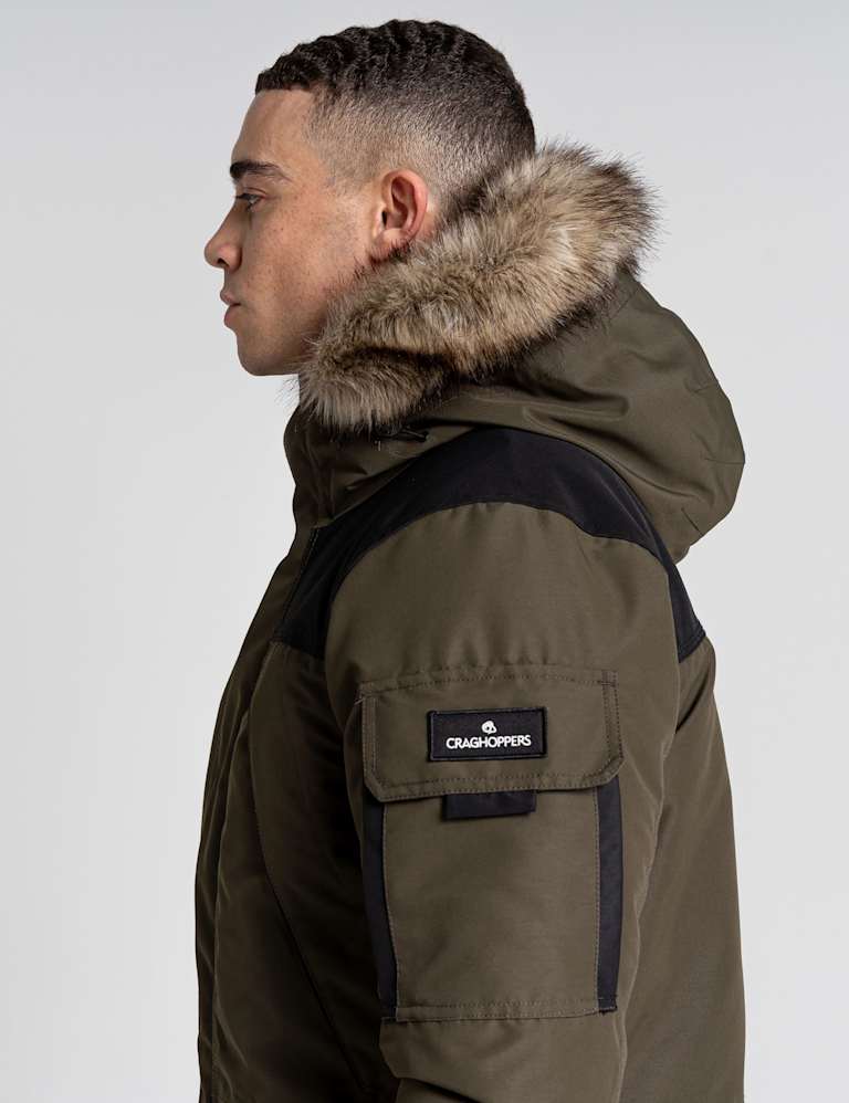 Technical Waterproof Hooded Parka Jacket | Craghoppers | Mu0026S