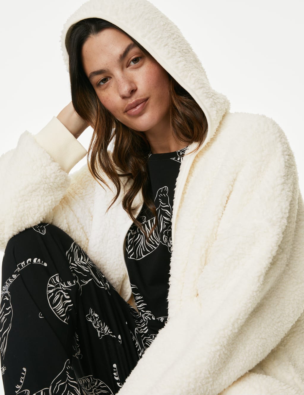 Teddy fleece cardigan online