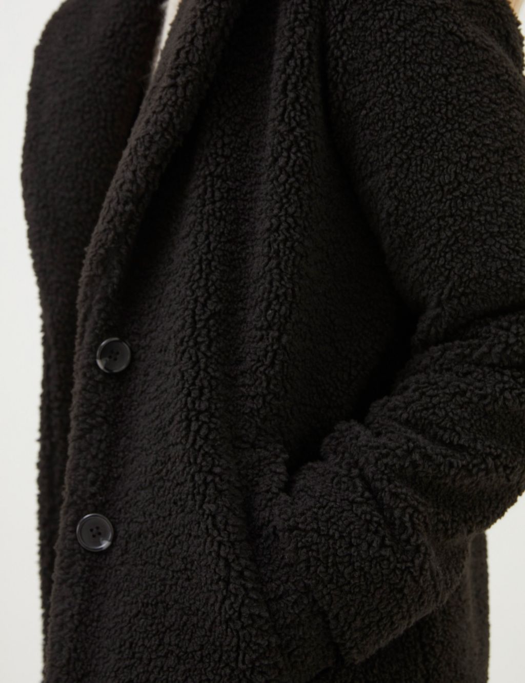 Buy Teddy Collared Longline Coat | FatFace | M&S