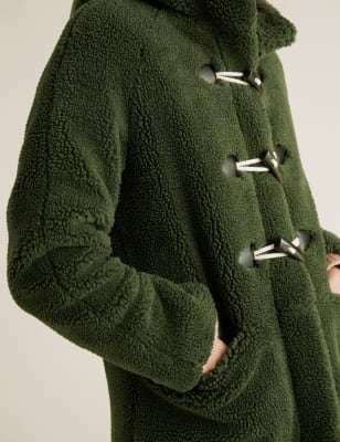 Fleece toggle outlet coat