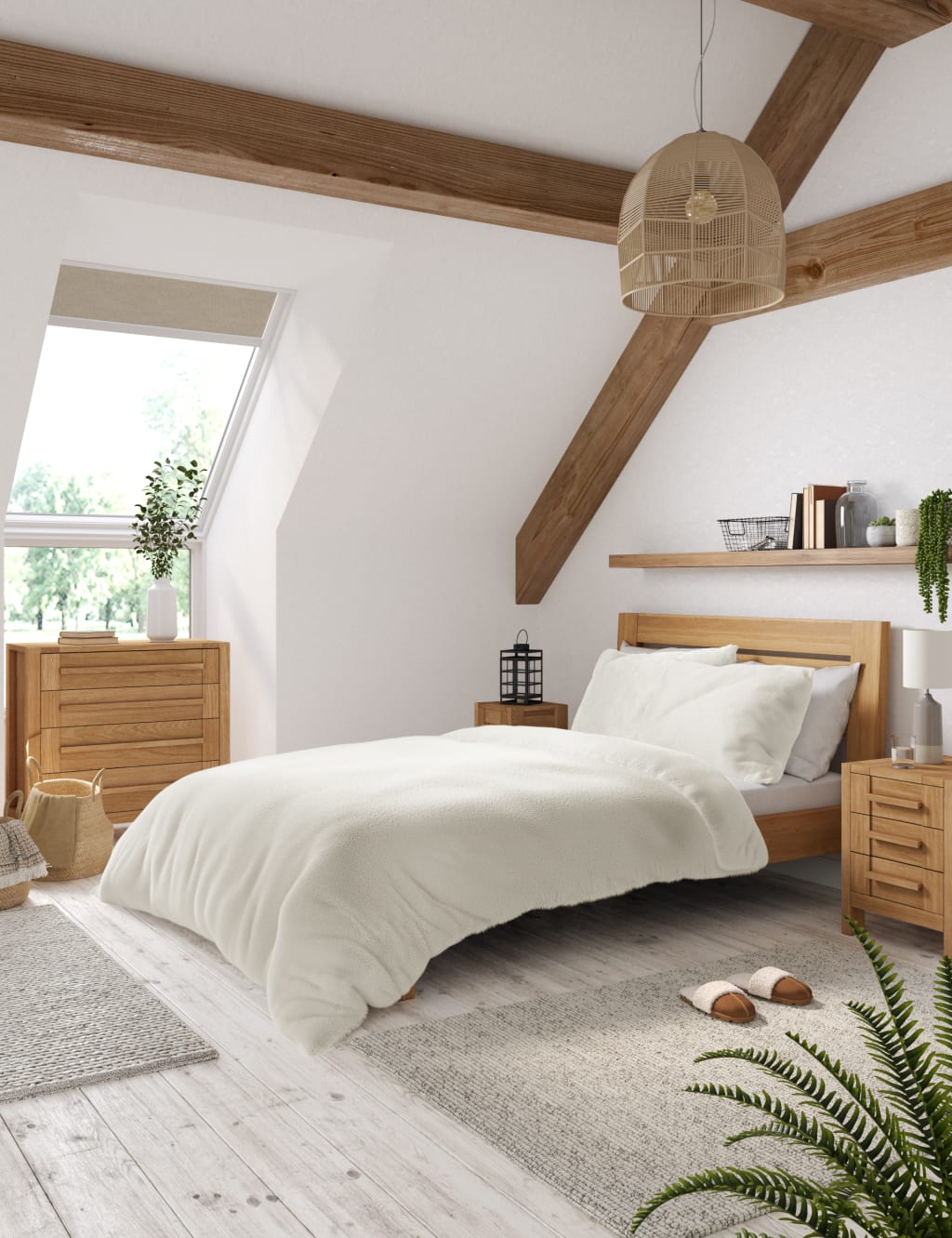 Teddy Fleece Bedding Set M&S