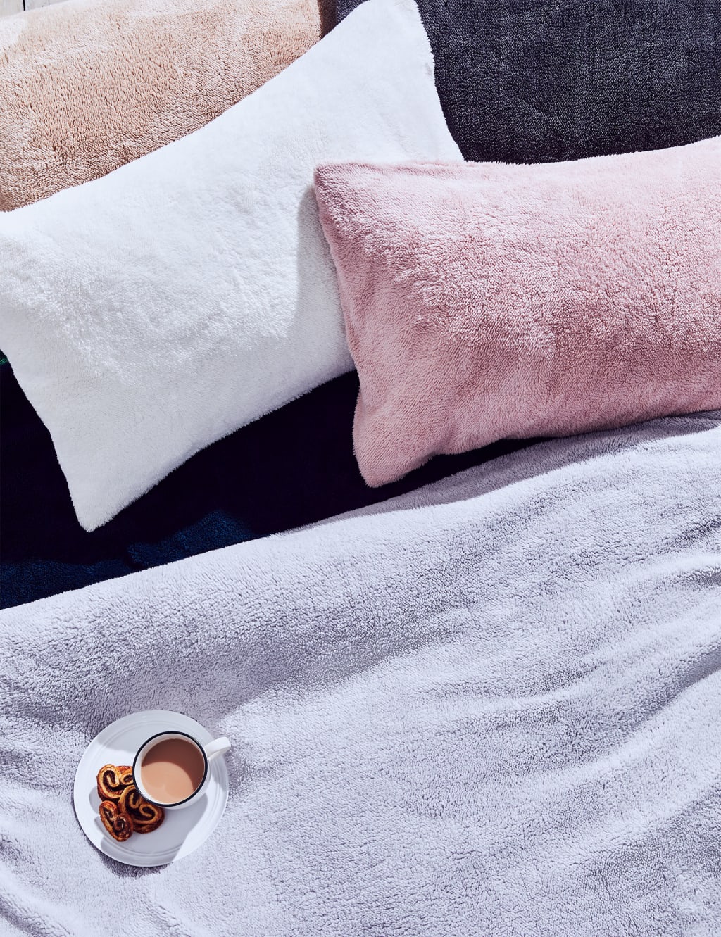 Teddy Fleece Bedding Set M&S