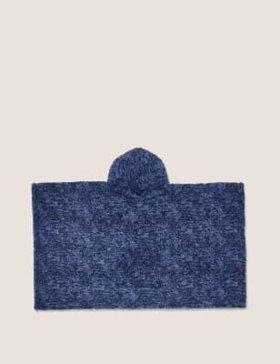 Teddy Fleece Hooded Blanket Image 2 of 5