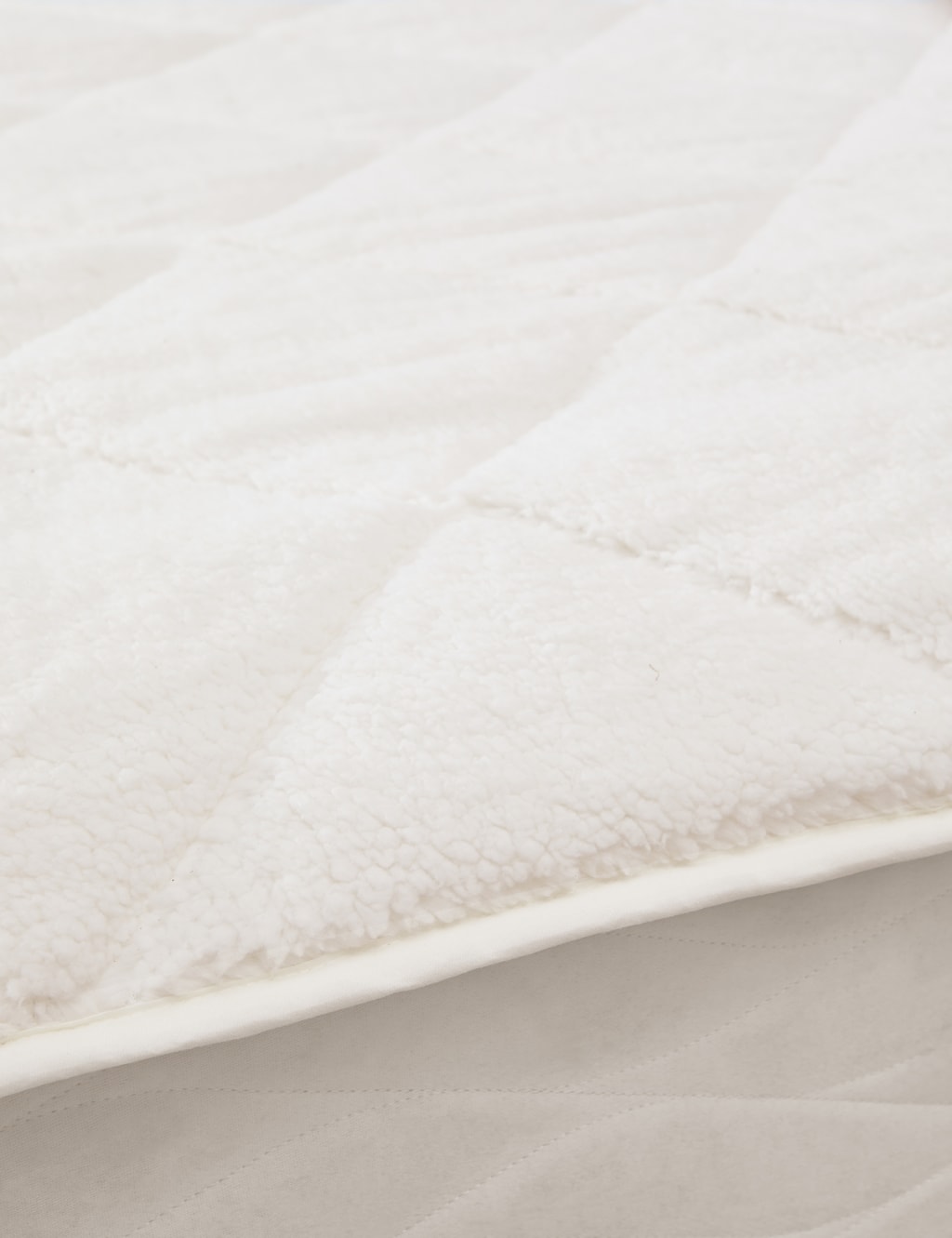 Teddy Fleece Mattress Topper Sleep Solutions M&S