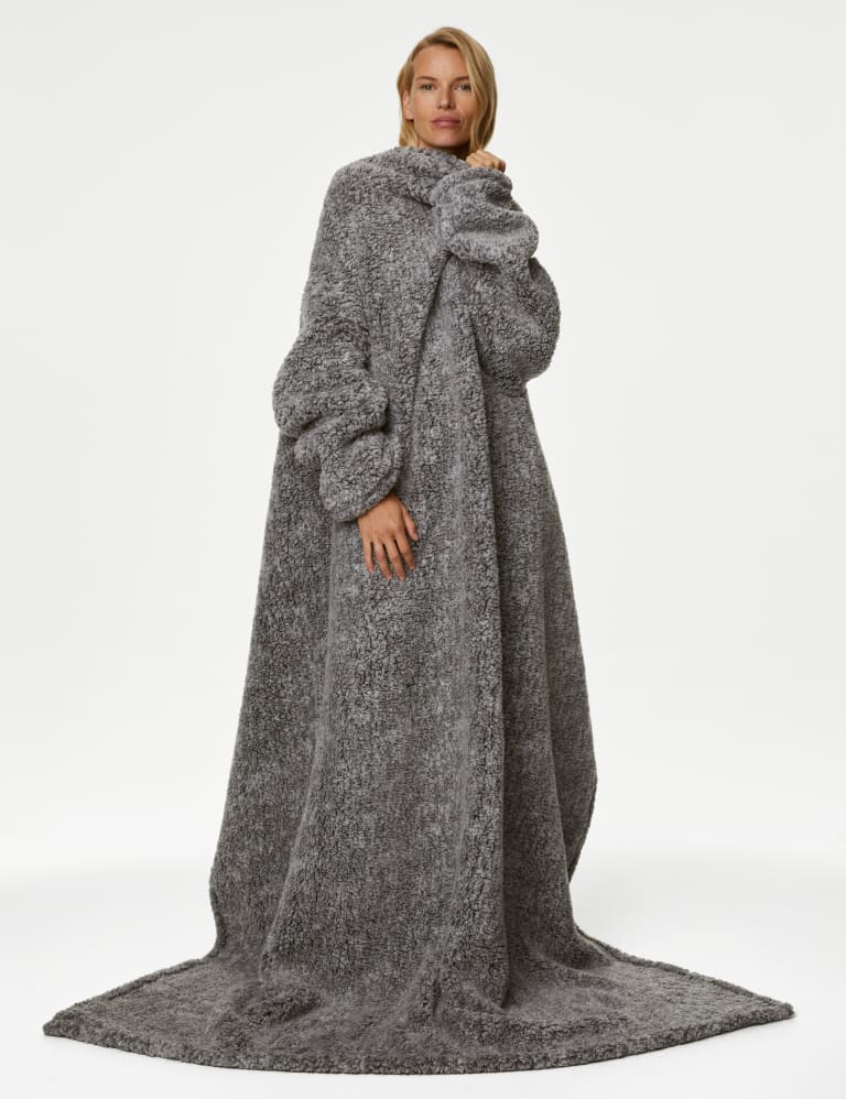 M&s fleece blanket best sale