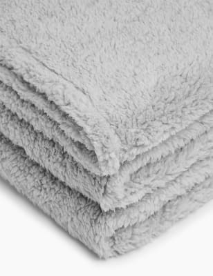 Teddy fleece online throw