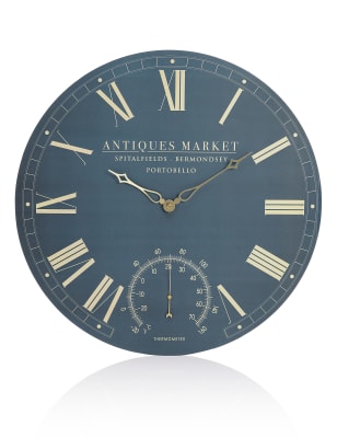 Temperature Indicator Wall Clock M&S
