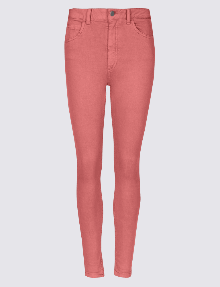 Tencel Blend Mid Rise Super Skinny Jeans M S Collection M S