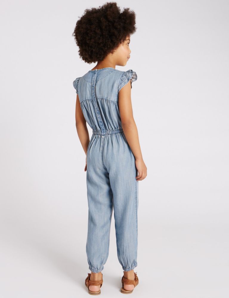 Tencel® Embroidered Jumpsuit (1-7 Years) 3 of 3