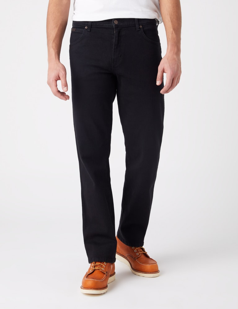 Texas Authentic Straight Fit 5 Pocket Jeans