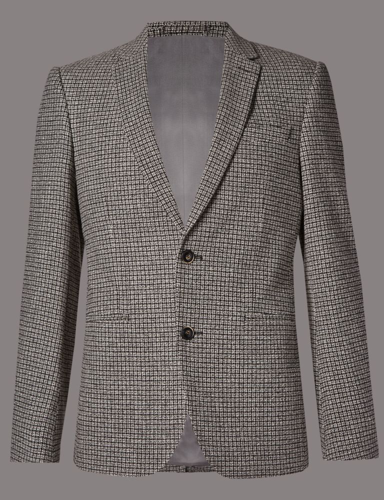 Textured 2 Button Jacket 2 of 5