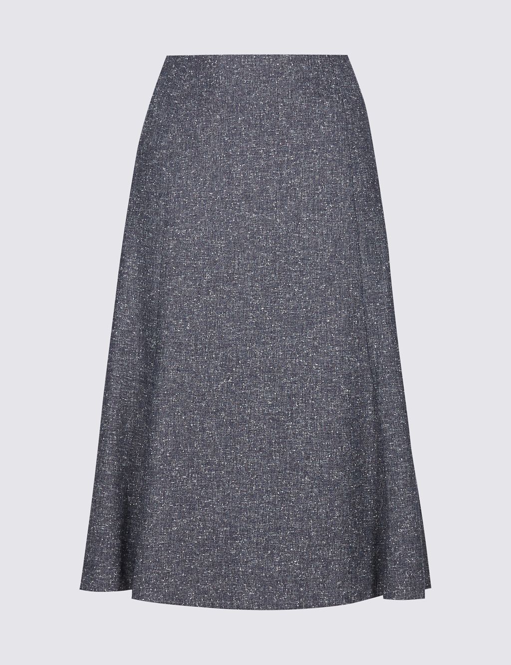 Textured A-Line Midi Skirt 1 of 5