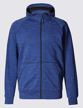 Textured Active Hooded Top Image 2 of 4
