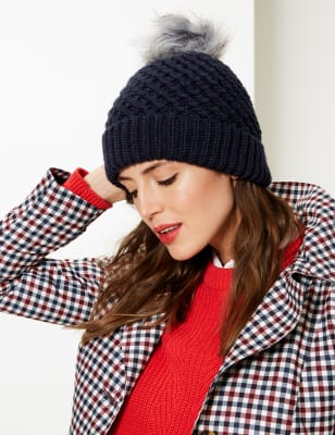 m&s wooly hats