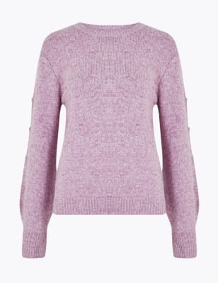 m&s cream jumper