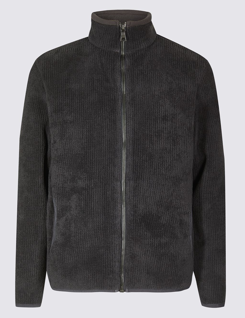 Textured Chenille Fleece Jacket with Stormwear™ 1 of 5