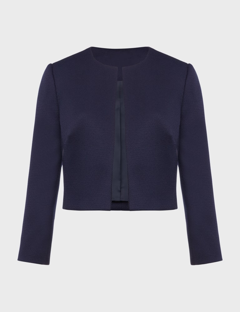 Navy blue short jacket hot sale