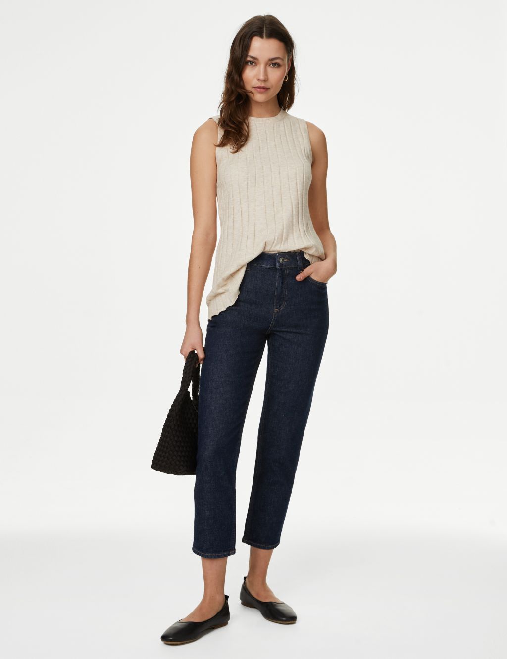 Textured Crew Neck Knitted Top 5 of 8