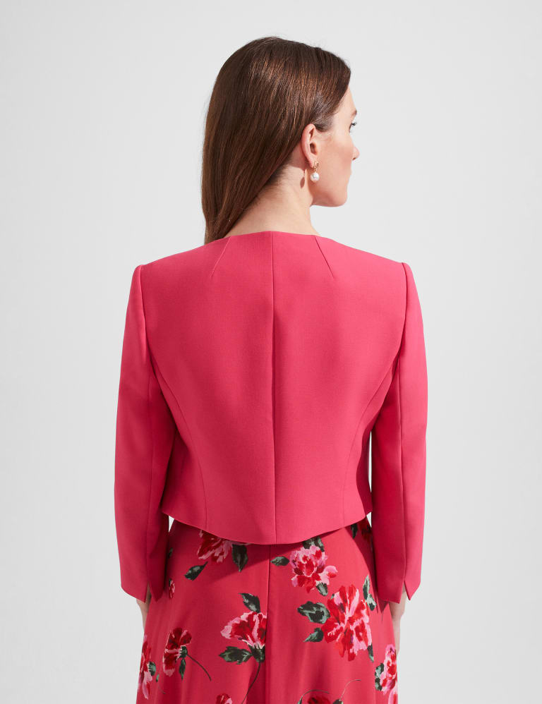 Textured Cropped Blazer HOBBS M S