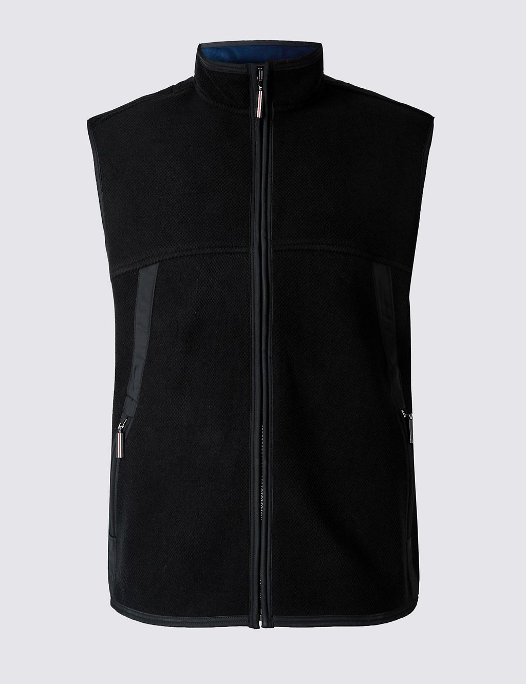 Textured Fleece Gilet with Stormwear™ 1 of 5