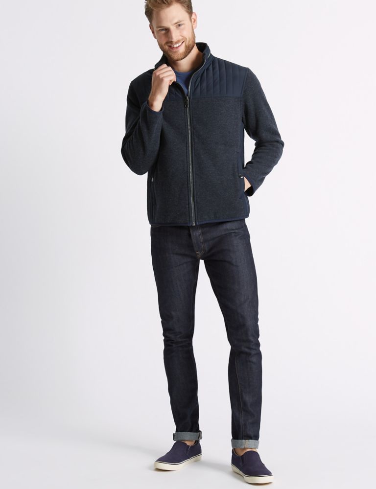 Textured Fleece Jacket with Stormwear™ 3 of 5