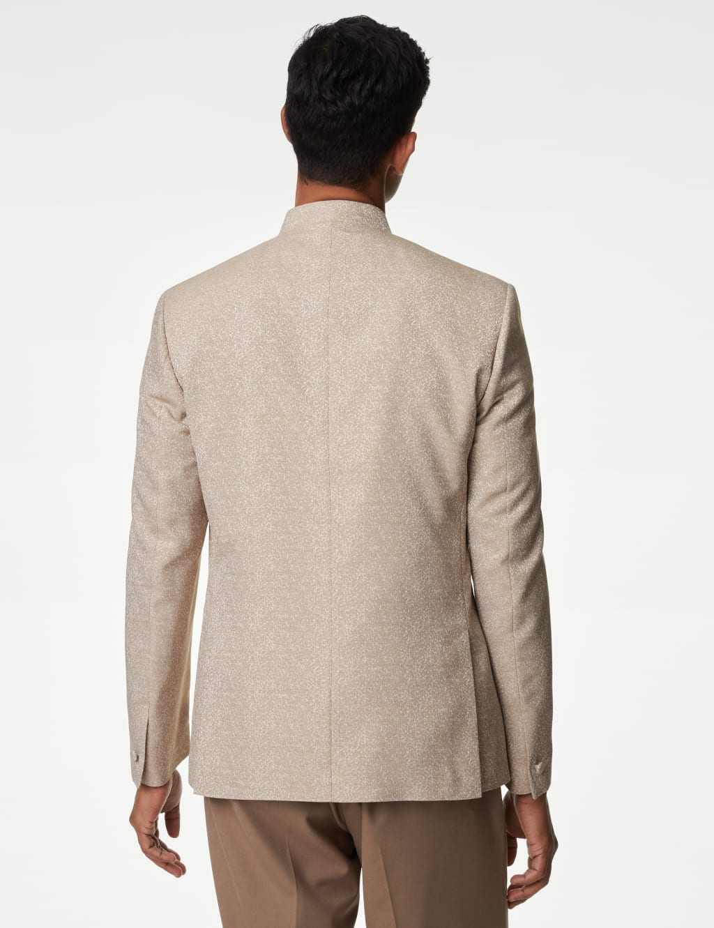 Textured Jacquard Nehru Jacket 7 of 7