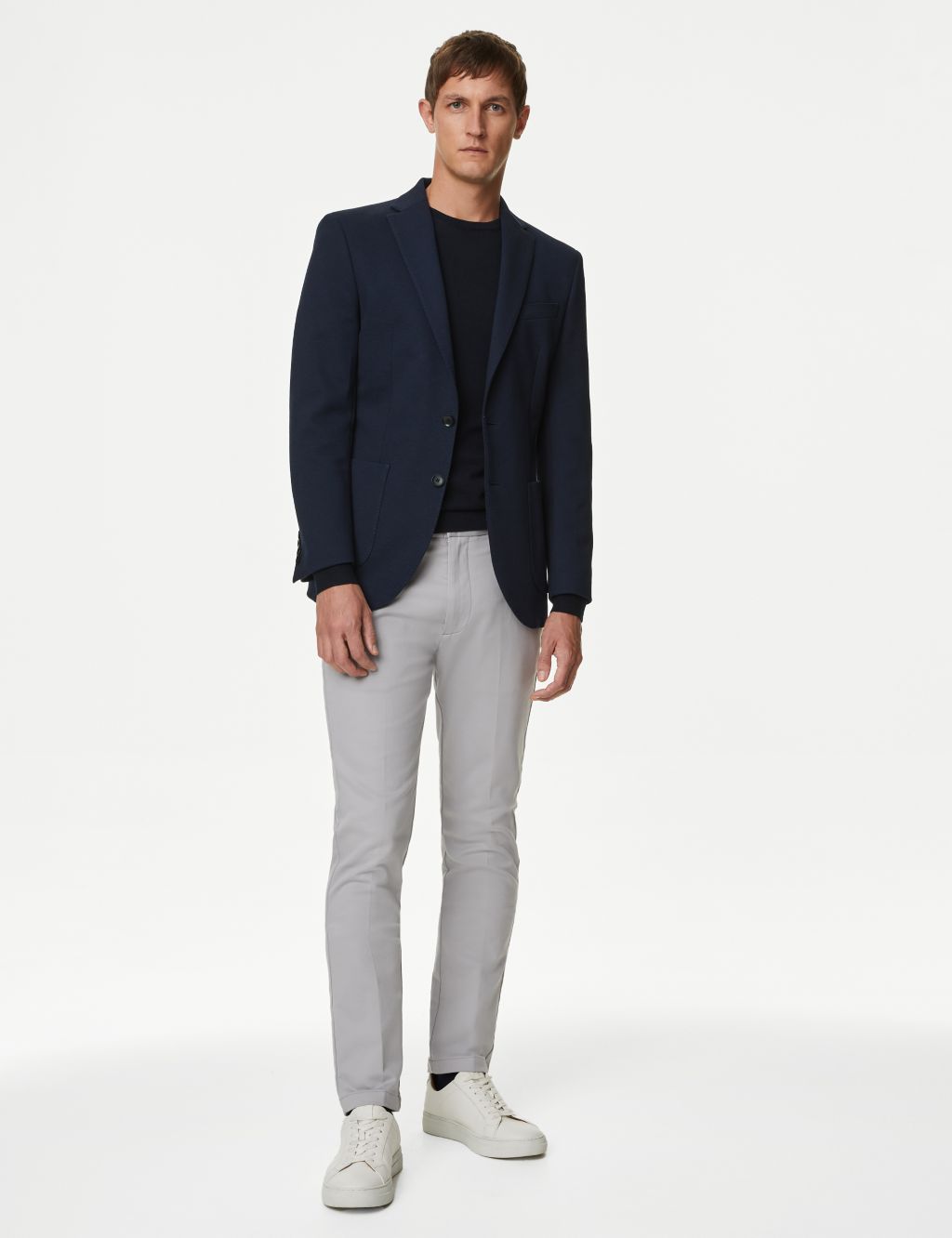 Textured Jersey Jacket with Stretch 7 of 7