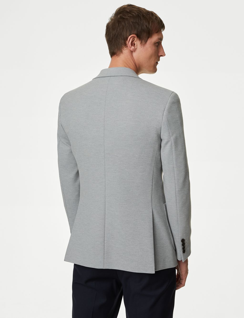 Textured Jersey Jacket with Stretch 4 of 7