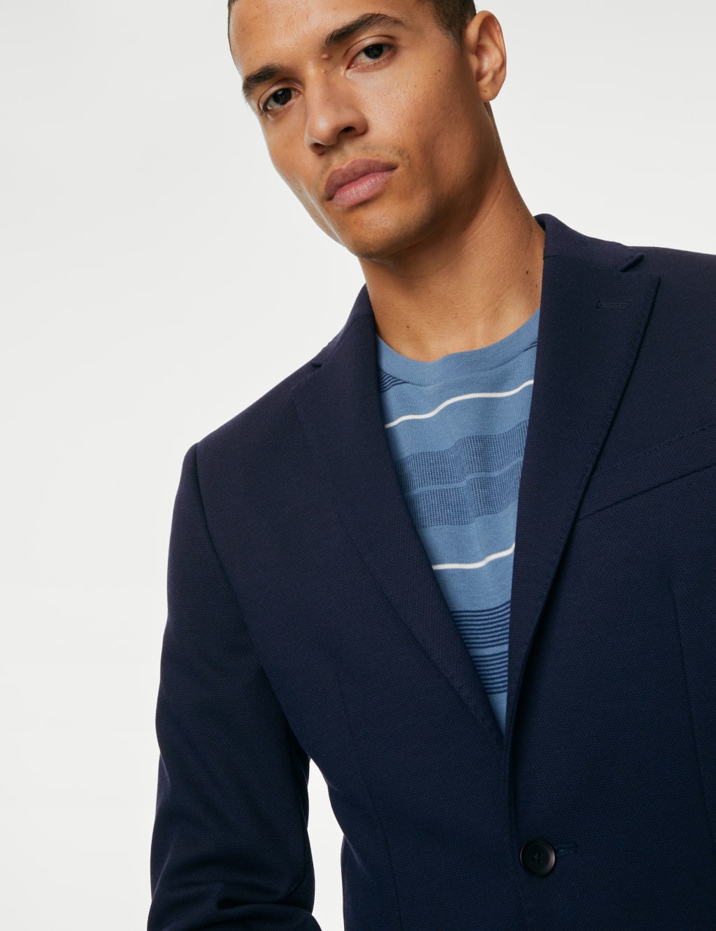 Textured Jersey Jacket 3 of 6