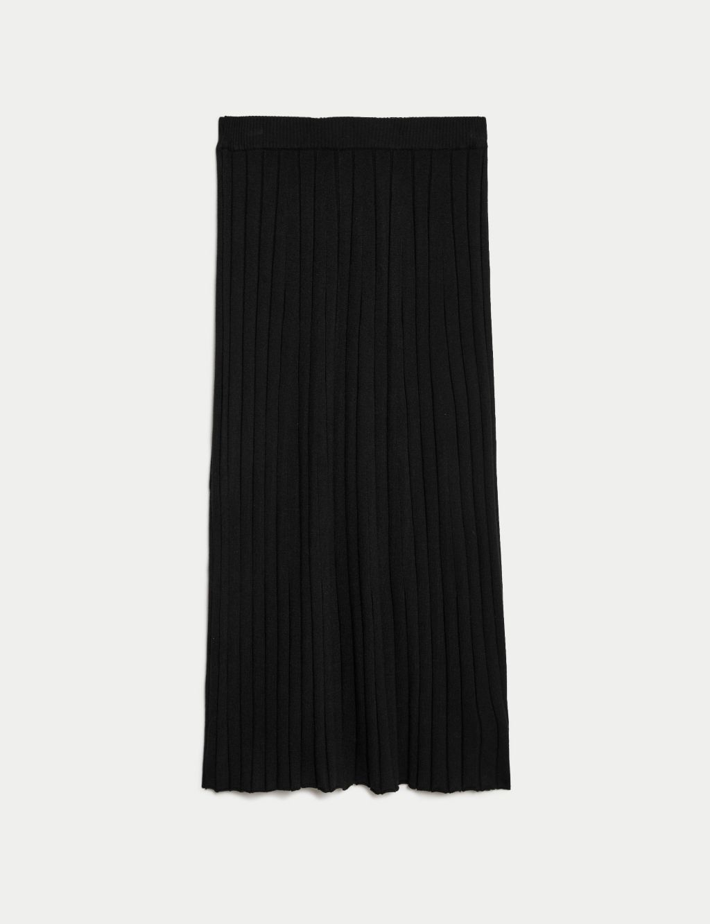 Textured Knitted Midi Skirt 1 of 7