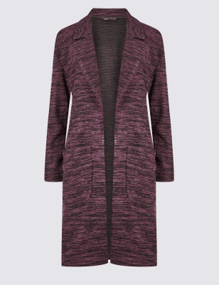 pink coatigan m&s