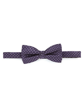 Textured Matching Bow Tie Image 2 of 3