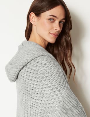 Textured Open Front Cardigan, M&S Collection