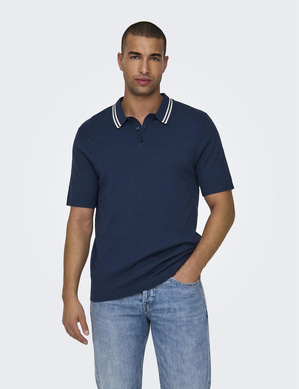 Textured Polo Shirt 3 of 6