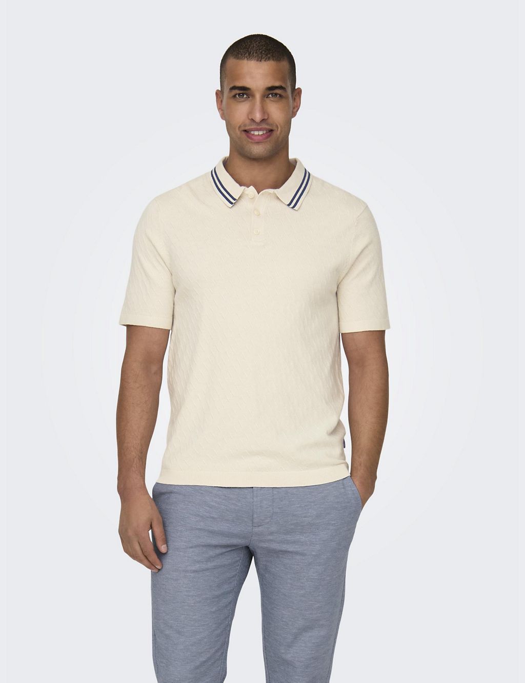 Textured Polo Shirt 3 of 6