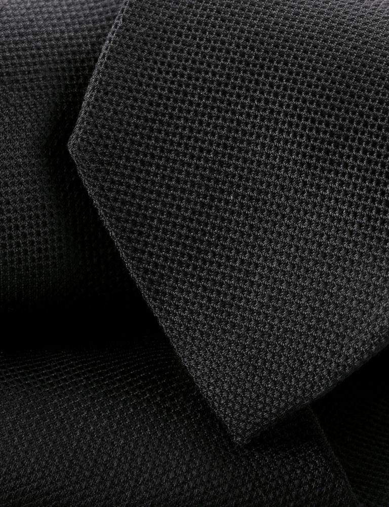 Textured Pure Silk Tie 2 of 2