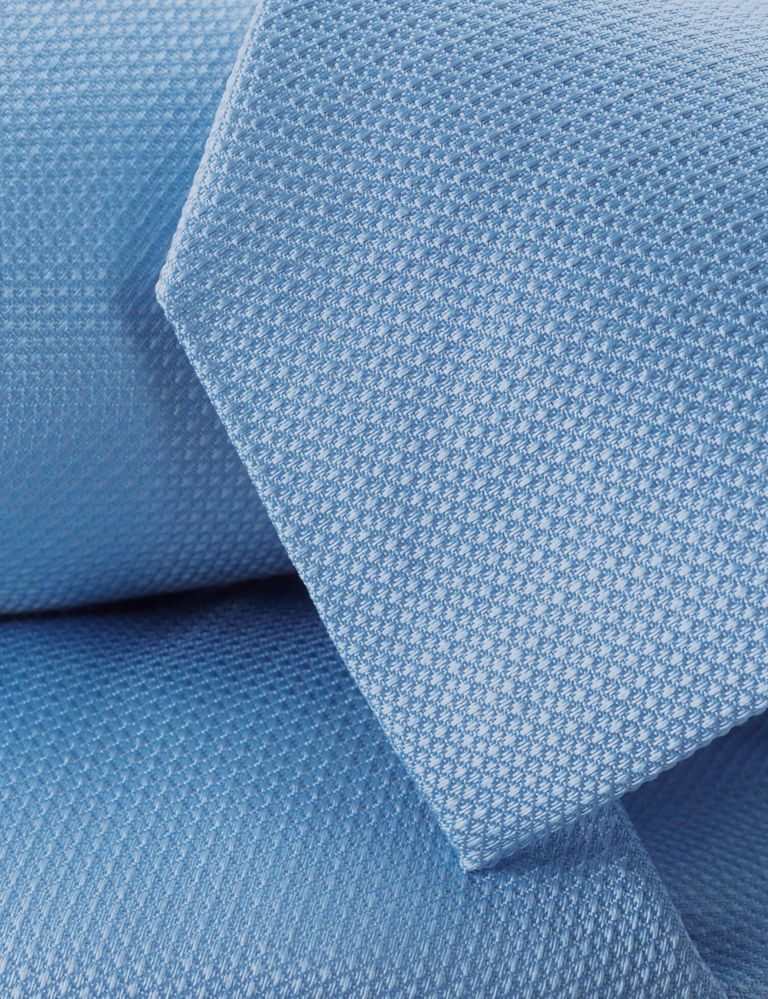 Textured Pure Silk Tie 2 of 2