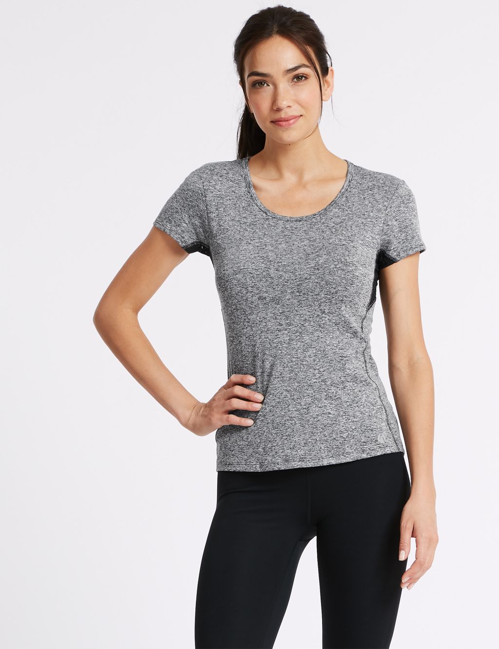 Textured Quick Dry Short Sleeve Top 3 of 6