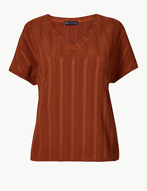 Textured Regular Fit T-Shirt Image 2 of 4