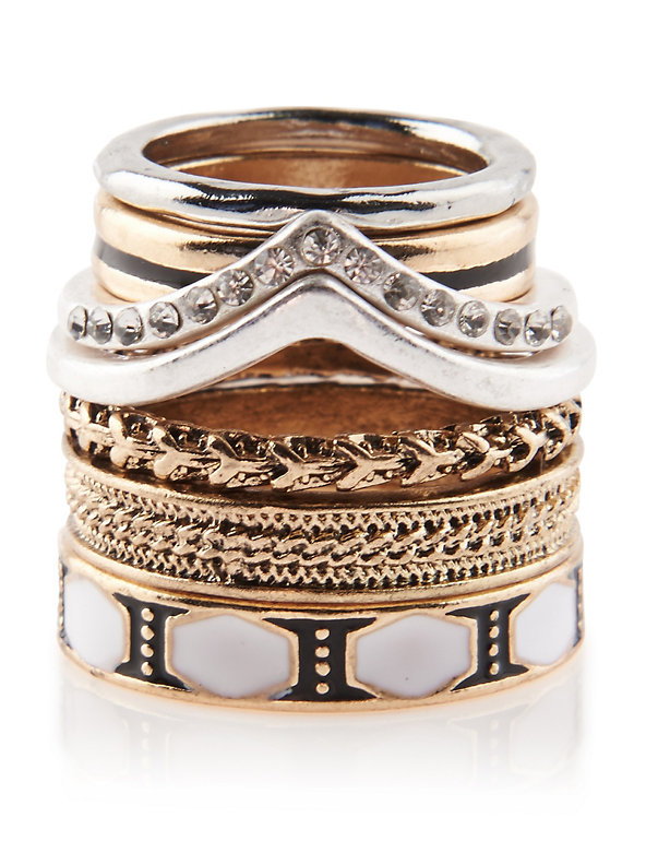 Textured Ring Set Image 1 of 1