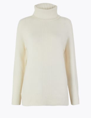 Marks and spencer roll hotsell neck jumper