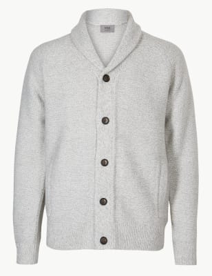 Marks & 2025 spencer mens cardigans