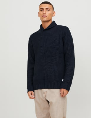 Mens hotsell shawl jumper