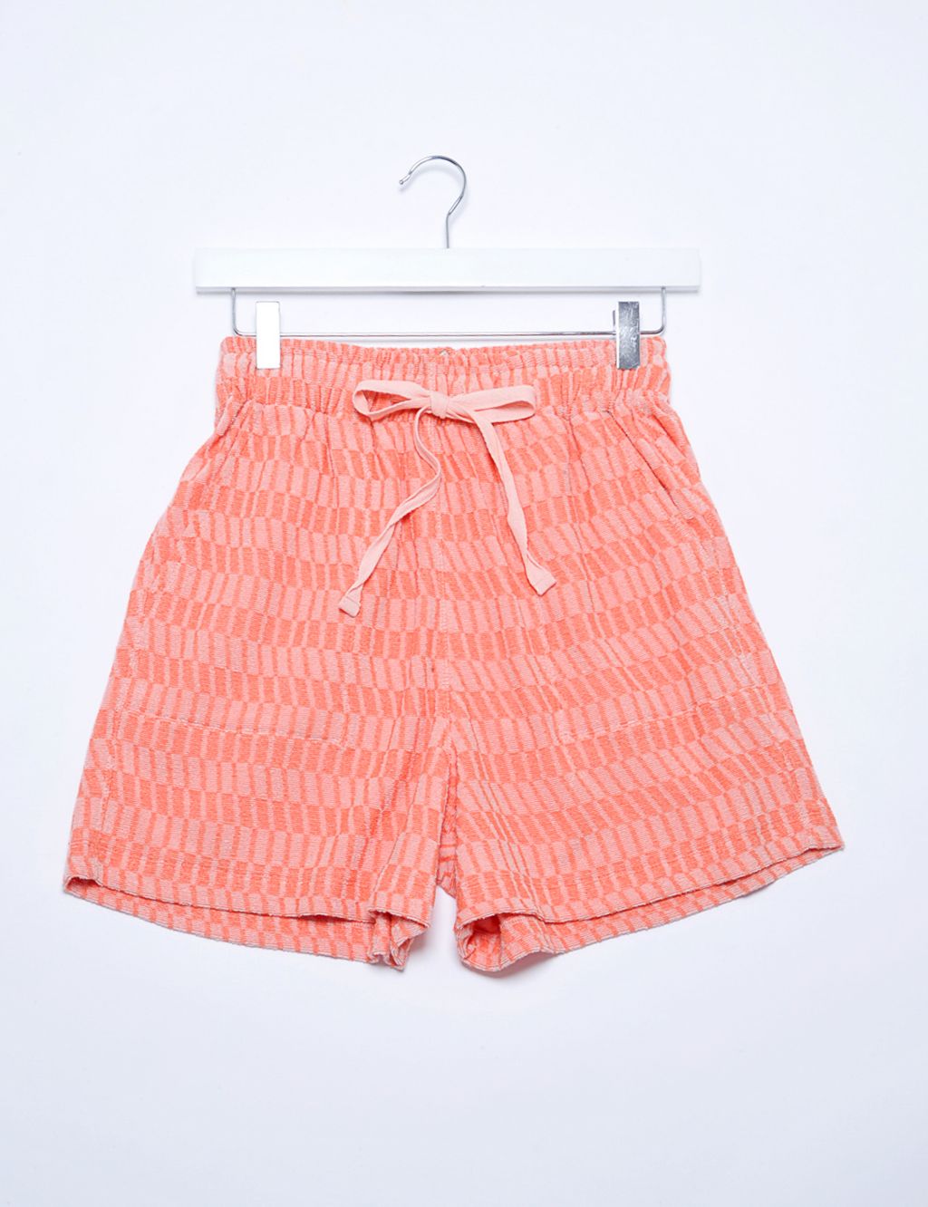 Textured Shorts with Cotton 1 of 6