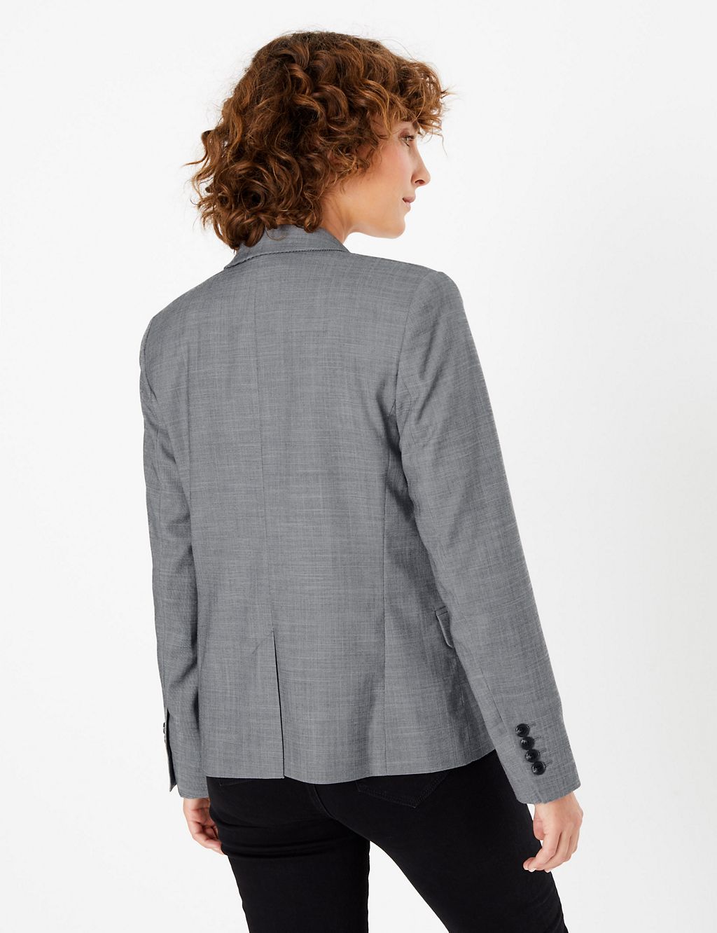 Textured Single Breasted Blazer 5 of 6