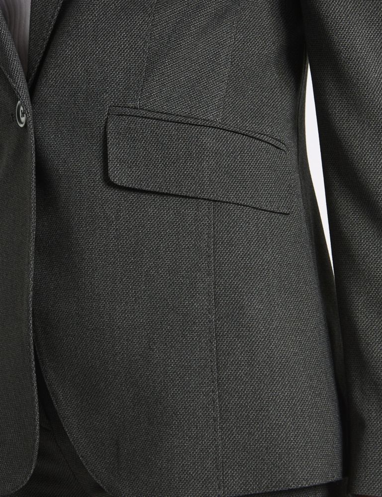 Textured Tailored Blazer 6 of 7
