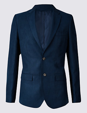 Textured Tailored Fit Jacket Image 2 of 6