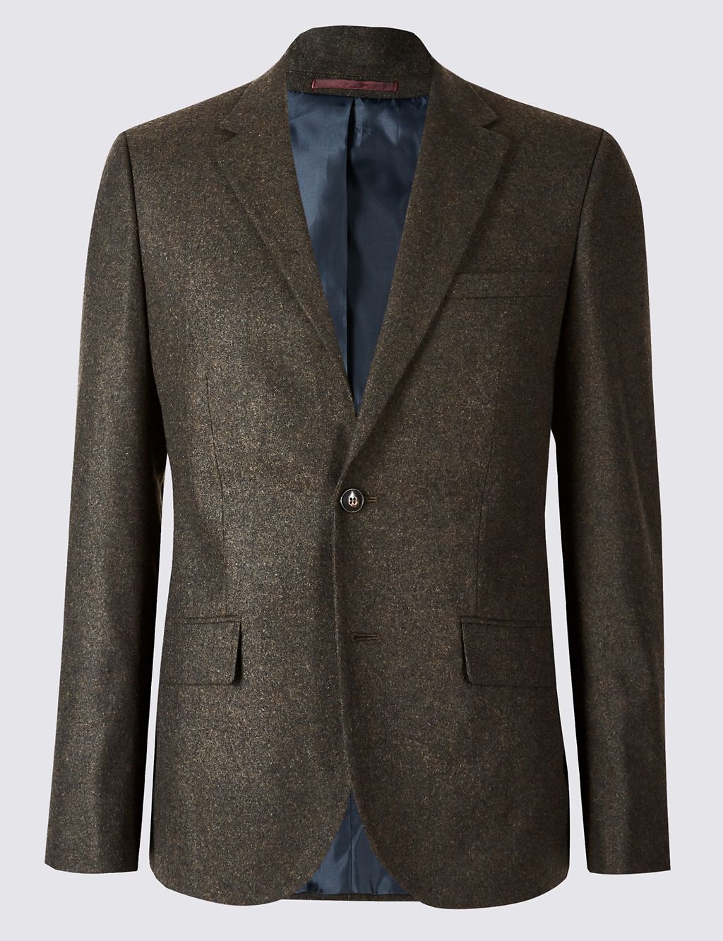 Textured Tailored Fit Jacket 1 of 9