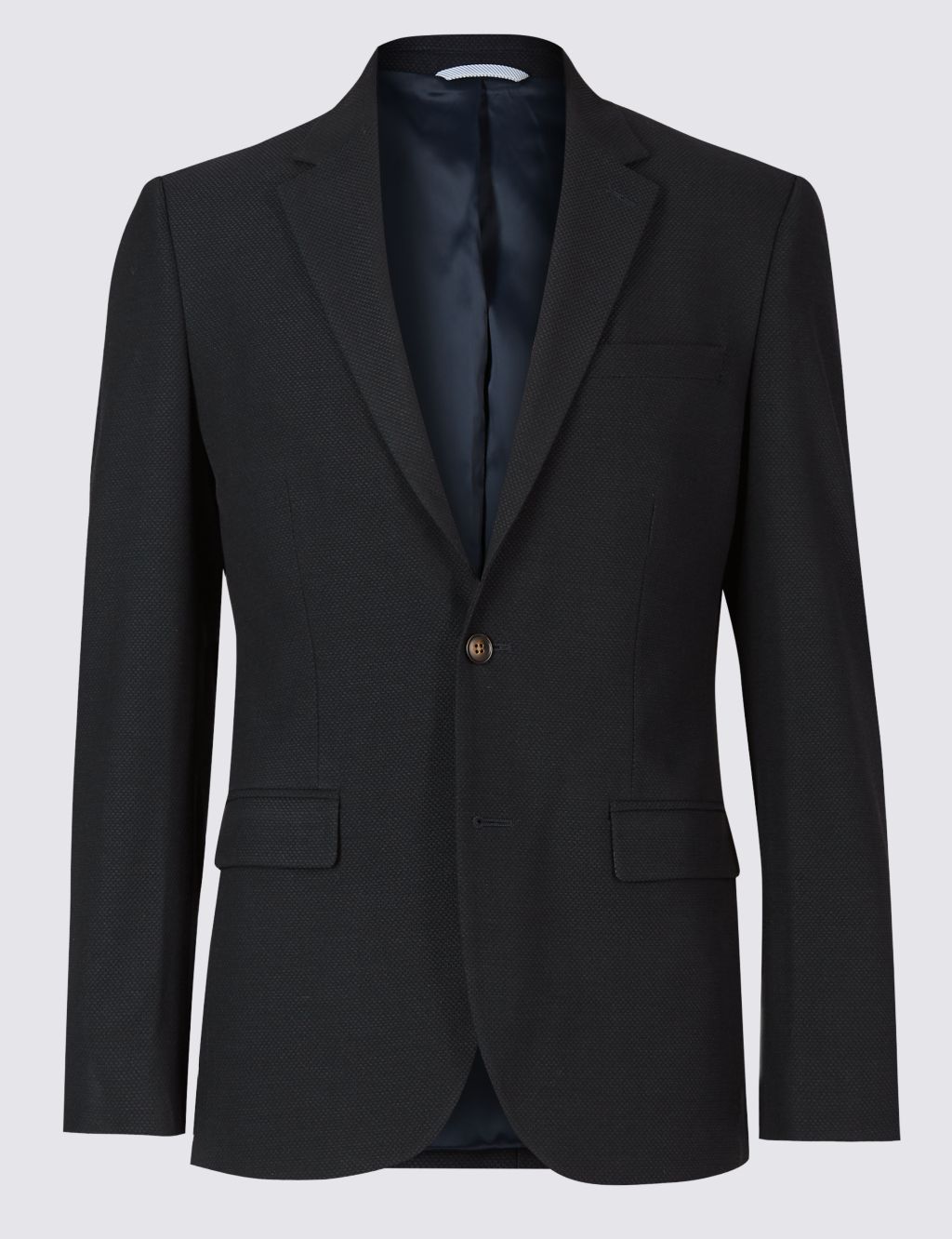 Textured Tailored Fit Jacket 1 of 3