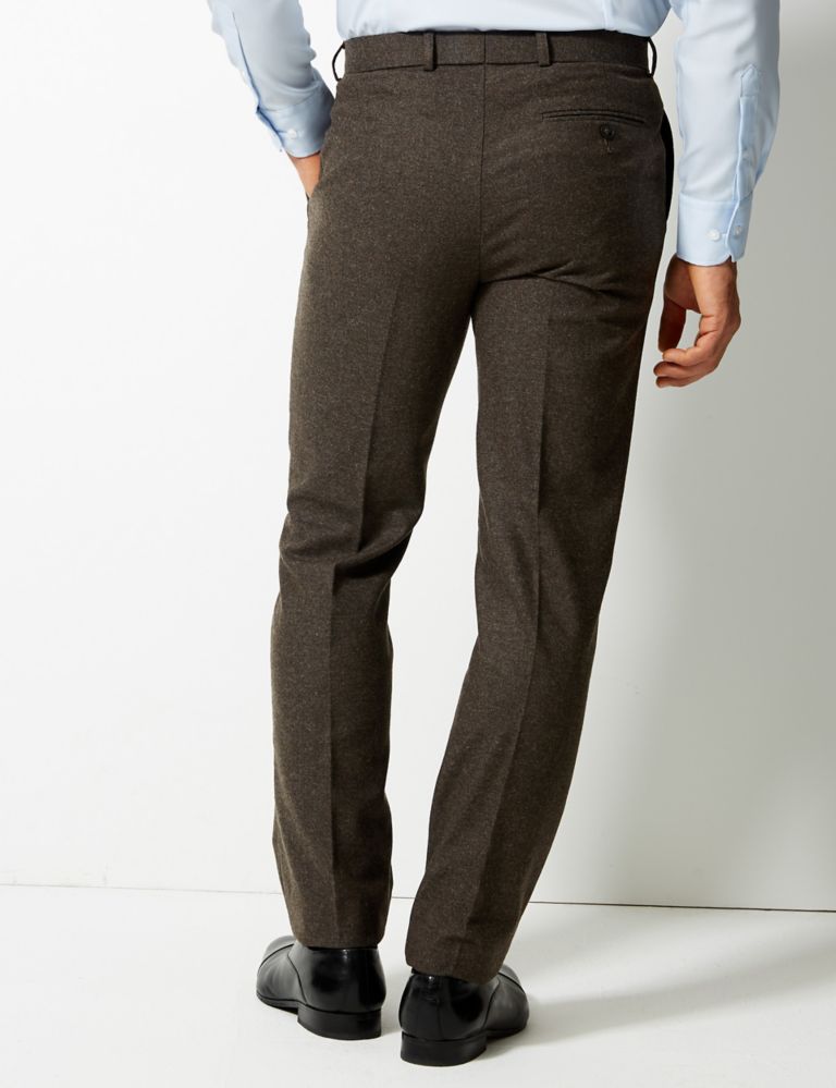 Textured Tailored Fit Trousers 4 of 6